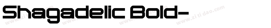 Shagadelic Bold字体转换